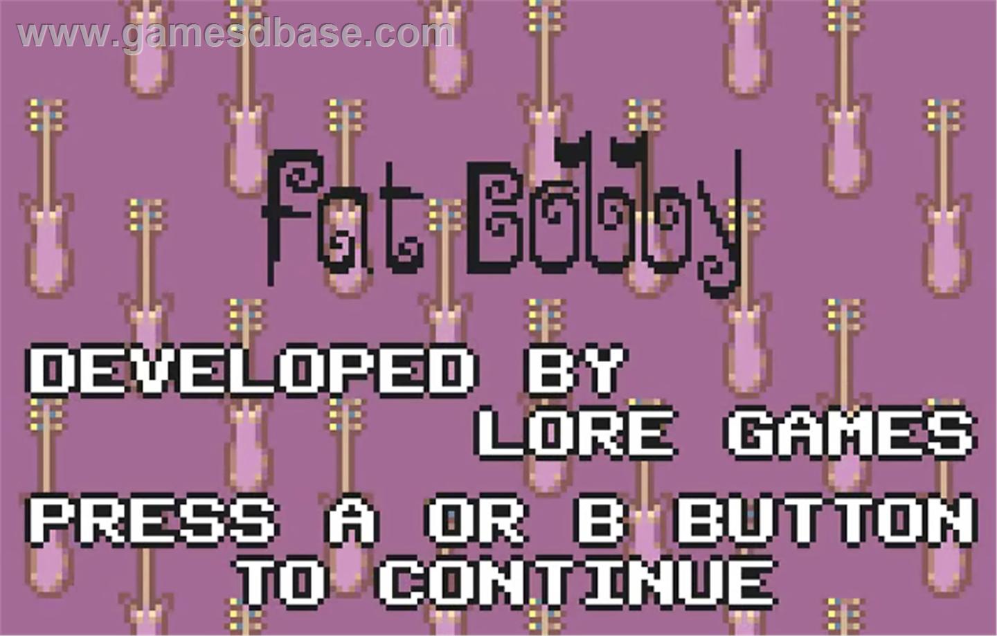 Fat Bobby