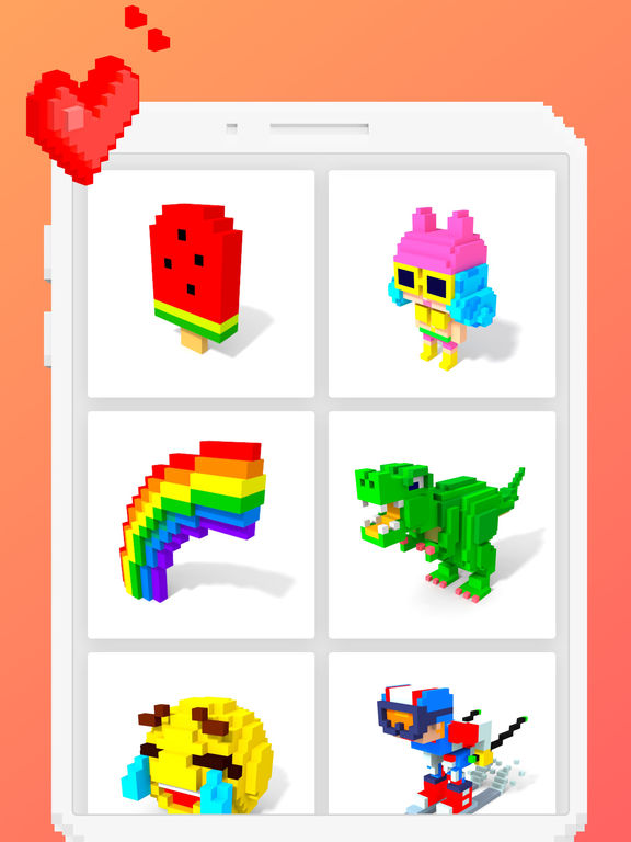 Voxel – 3D Color by Number