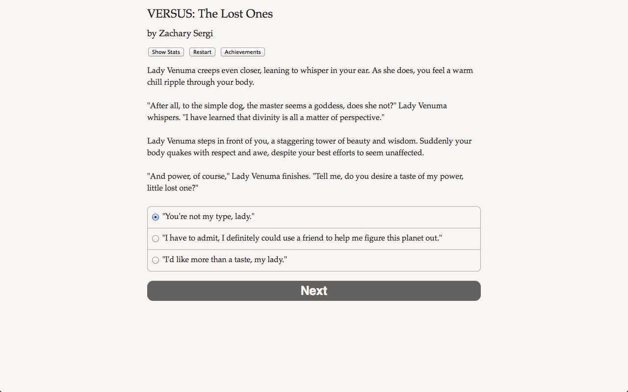 Versus: The Lost Ones