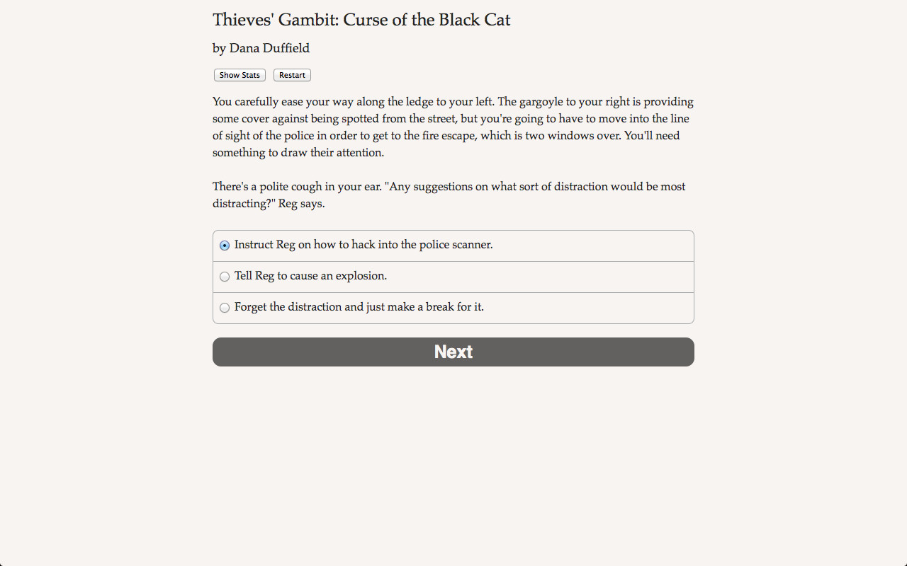 Thieves’ Gambit: The Curse of the Black Cat