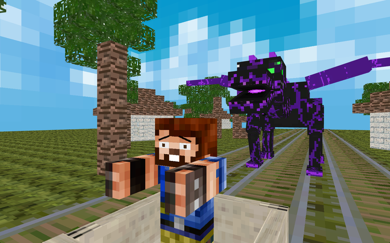 MineCart – 3D Mine Cart Game for MineCraft